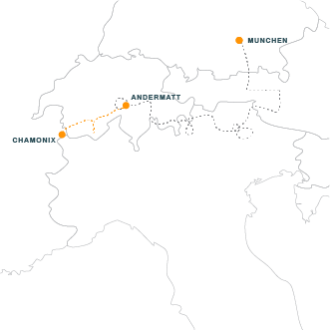 Andermatt – Chamonix